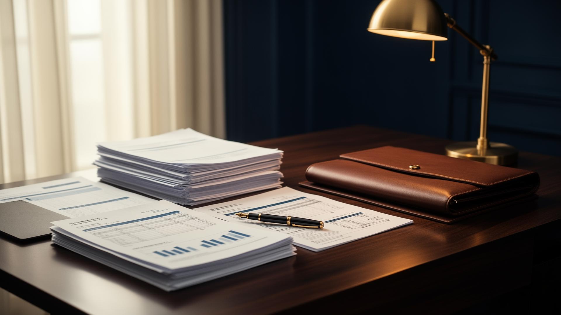 Bureau d'un cabinet comptable professionnel